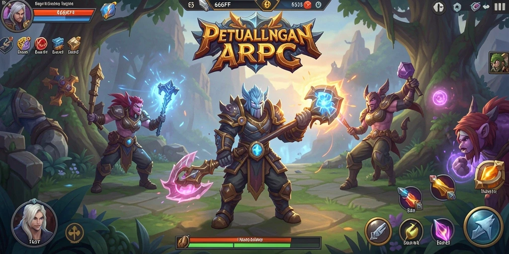 Gameplay ARPG yang mendebarkan dan penuh aksi di 666FF.
