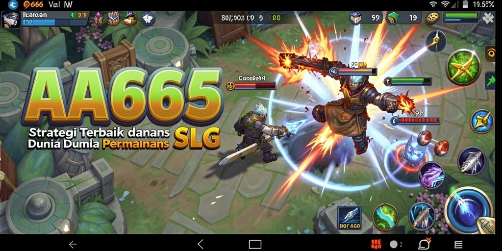 Tampilan menarik dari gameplay <strong>AA666</strong> dengan aksi strategi yang mendebarkan.