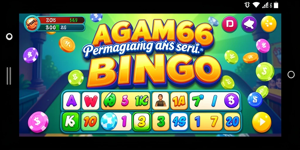 Tampilan screenshot AGAM66 menampilkan gameplay Bingo yang seru.
