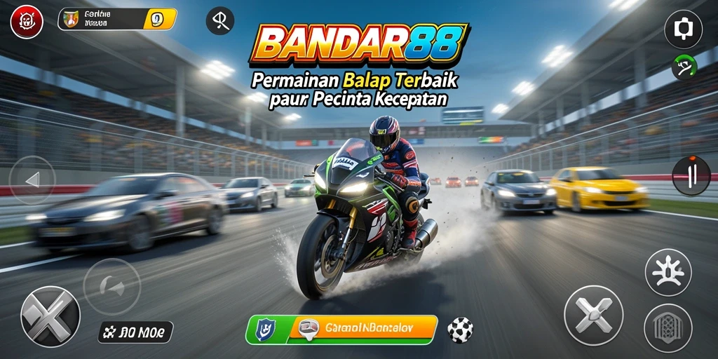 Gameplay Racing BANDAR88 yang mendebarkan dan penuh aksi.