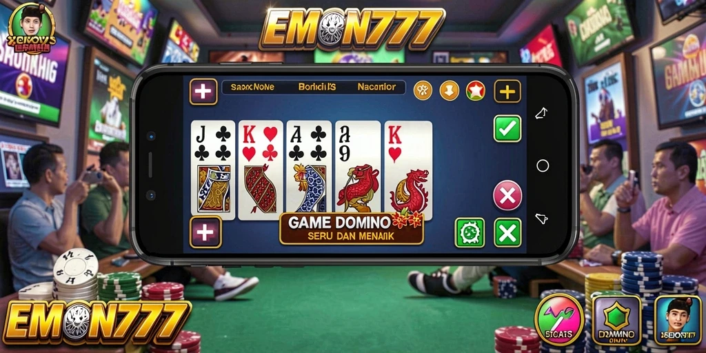 Tampilan gameplay seru dan menarik di EMON777.