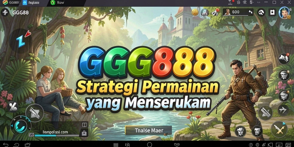 Tampilan gameplay strategis GGG888 dengan berbagai tantangan menarik.