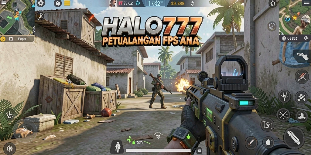 Gameplay intens di HALO777 dengan aksi tembak-menembak yang mendebarkan.