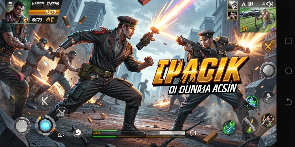 Tampilan menarik dari gameplay <strong>ID678</strong> dengan aksi yang intens.