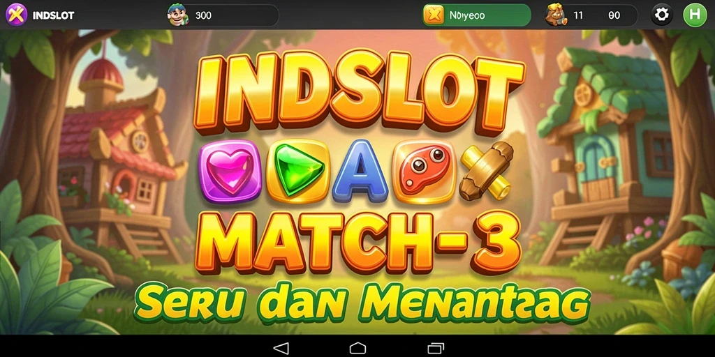 Tampilan gameplay INDSLOT yang menarik dan penuh warna.