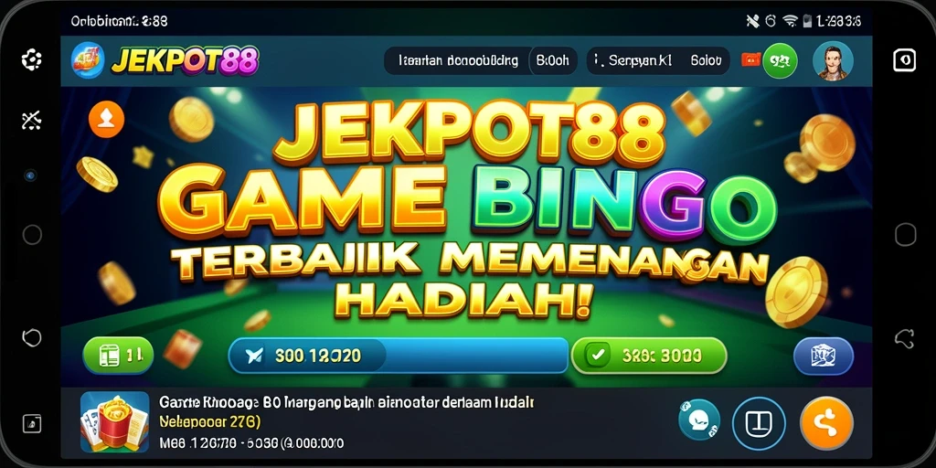 Tangkapan layar menunjukkan gameplay seru dan menarik dari JEKPOT88.