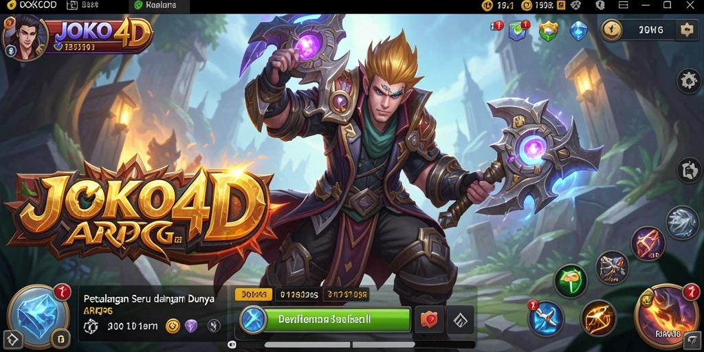 Tampilan menarik dari gameplay JOKO4D dengan aksi seru.