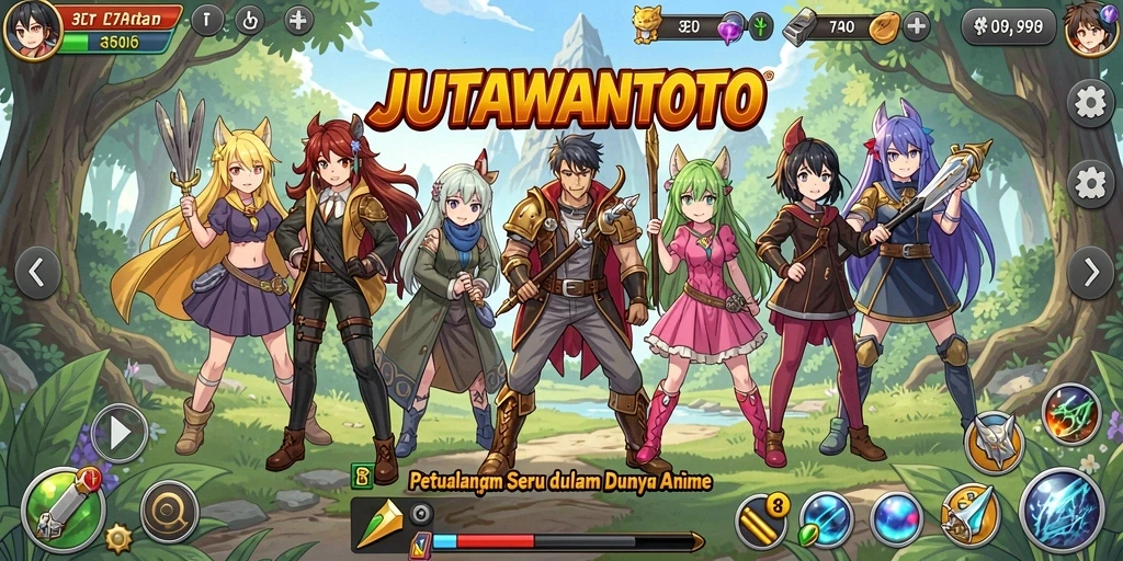Tangkapan layar dari gameplay JUTAWANTOTO yang menarik dan penuh aksi.