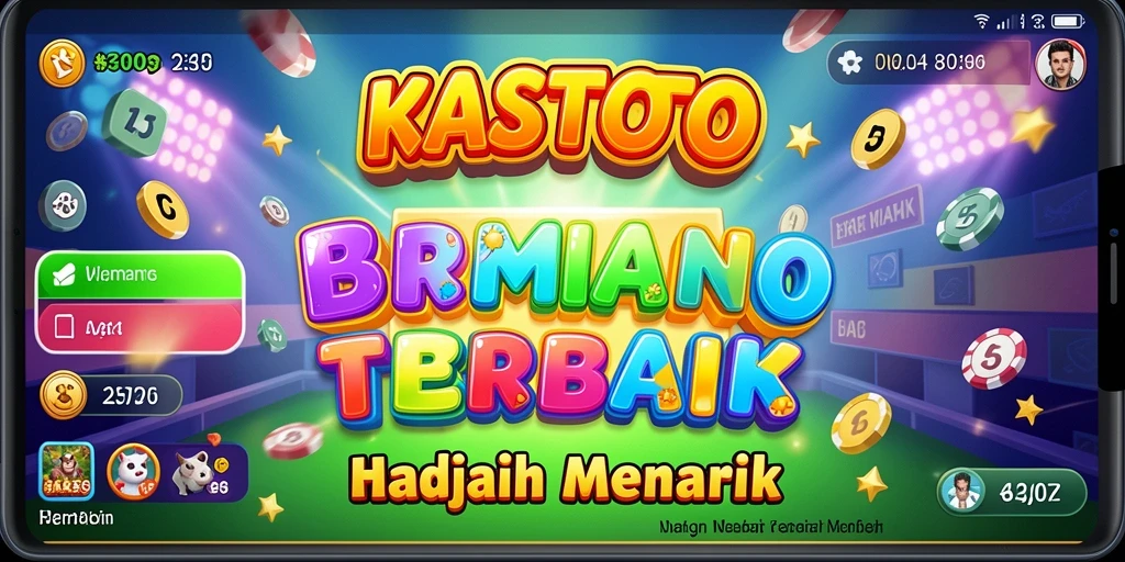 Tangkapan layar KASTOTO menunjukkan gameplay Bingo yang seru dan menarik.