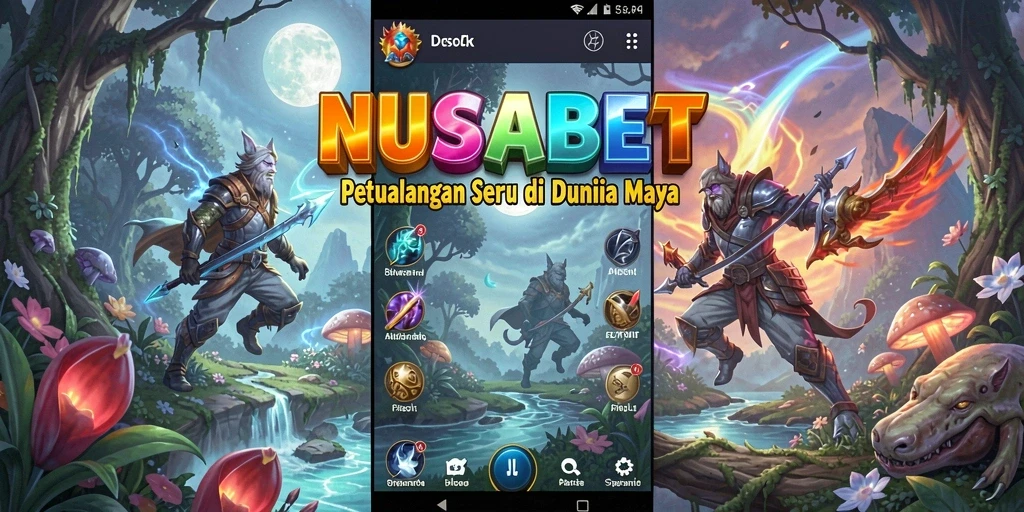 Gameplay NUSABET menampilkan aksi seru dan tantangan menarik.