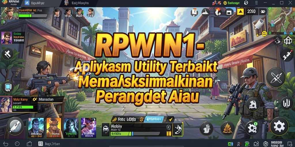 Tampilan antarmuka pengguna RPWIN1 yang sederhana dan efisien.