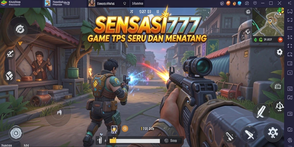 Tampilan gameplay SENSASI777 yang menarik saat pertempuran berlangsung.