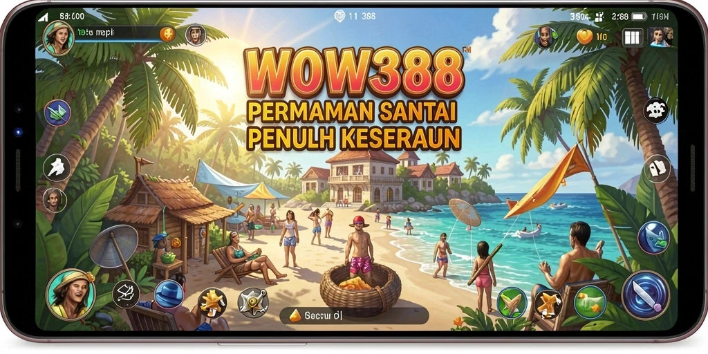 Tampilan gameplay WOW388 yang mengasyikkan dan interaktif.