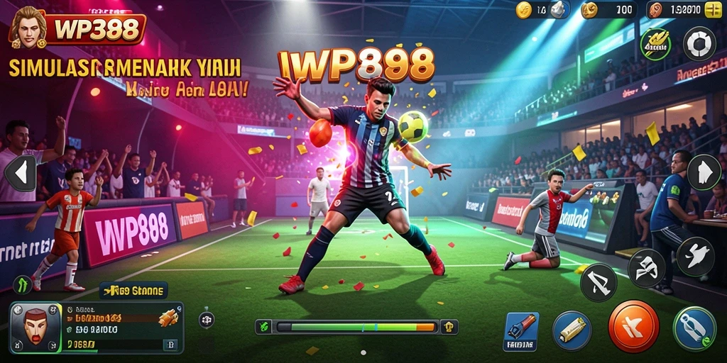 Gameplay WP888 yang mendalam dengan interaksi yang menarik.